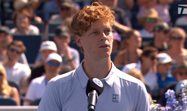 辛纳：从昨天开始我的状态就不太好，向观众们说声抱歉